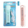 LED mini flashlight, side light, strong light, small flashlight, telescopic focusing, USB charging, emergency night road for student dormitories Application Scenario